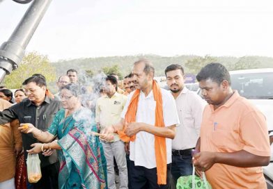 सर्वमंगला पुल सड़क का डामरीकरण व सुदृढ़ीकरण कार्य प्रारंभ