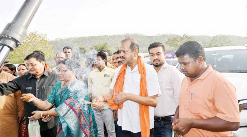सर्वमंगला पुल सड़क का डामरीकरण व सुदृढ़ीकरण कार्य प्रारंभ