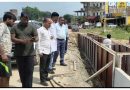 अंबिकापुर-रामानुजगंज NH पर घटिया निर्माण का आरोप, अध्यक्ष-उपाध्यक्ष ने मौके पर पहुंचकर रुकवाया काम