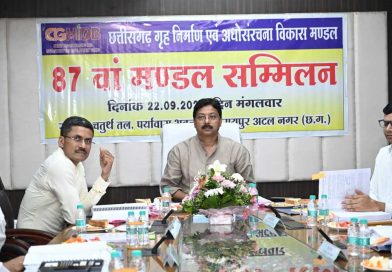 छत्तीसगढ़ गृह निर्माण मंडल की 87वीं बैठक में लिए गए कई महत्वपूर्ण निर्णय छत्तीसगढ़ गृह निर्माण मंडल की 87वीं बैठक में लिए गए कई महत्वपूर्ण निर्णय